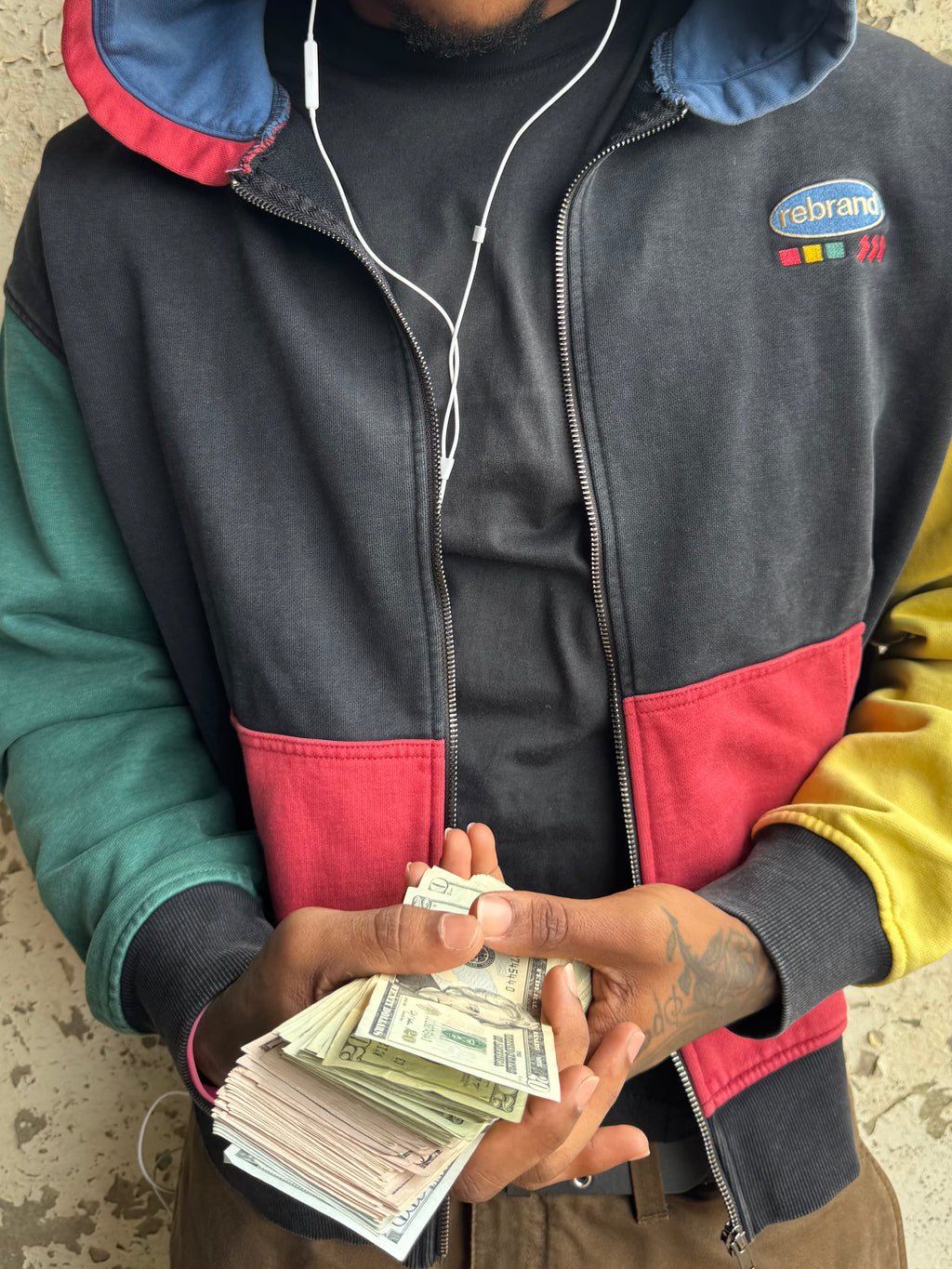 Color Block Jacket